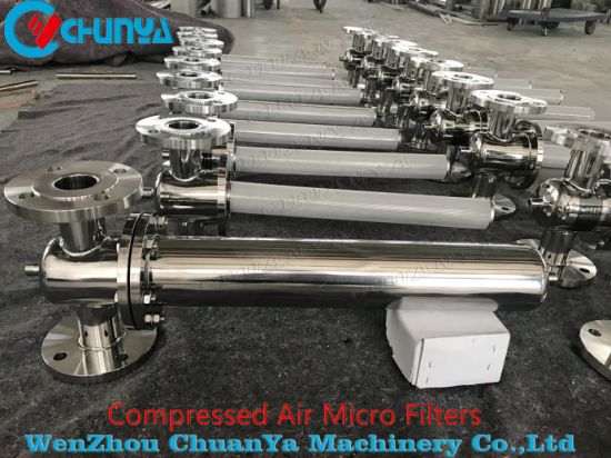 High Quality Stainless Steel Polished Air Steam Cartridge Filters