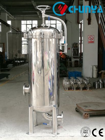 Stainless Steel Polished Three-Stage Folding Filter Housing